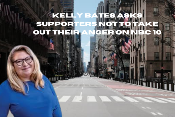 Kelly Bates asks supporters not to take out their anger on NBC 10
